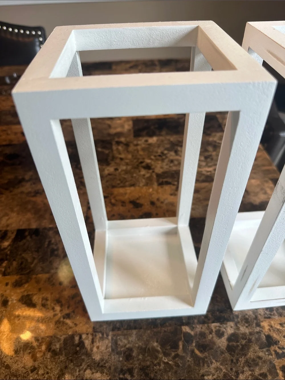 Set of 12 White Candle Holders